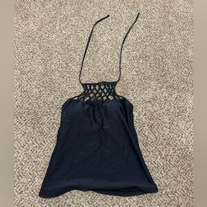 Raisins Black Swim Top